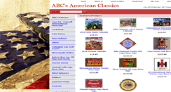 Desktop Screenshot of abcamericanclassics.com